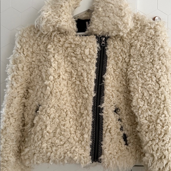 Free People Faux Shearling Jacket - Picture 2 of 12